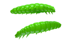 LIBRA LURES LARVA 35 mm Cheese, 12 Stück, 026, Hot Green